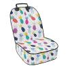 Dolyues White Pineapple-Dot Car Seat Covers, 2-Pack, Front Seat Covers for Dogs, Waterproof and Non-Slip view 1