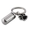Peukerty Stainless Steel Pet Dog Charm Cylinder for Hair Memorial view 4