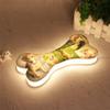 Ozinna Personalized Dog Paw Night Light view 2