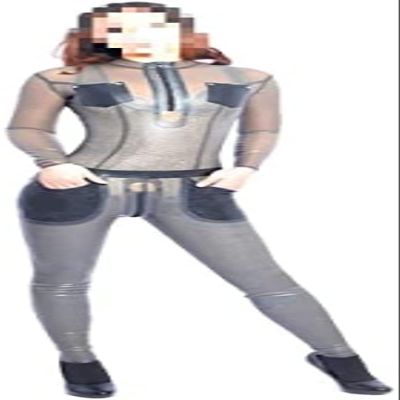 Gray Latex Catsuit, One-Piece, XS–XXL, 0.45 mm