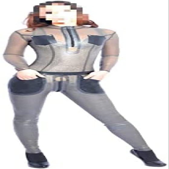 Gray Latex Catsuit, One-Piece, XS–XXL, 0.45 mm