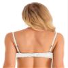Kaerm Women's Lace Open-Bust Halter Bralette, XXL view 3