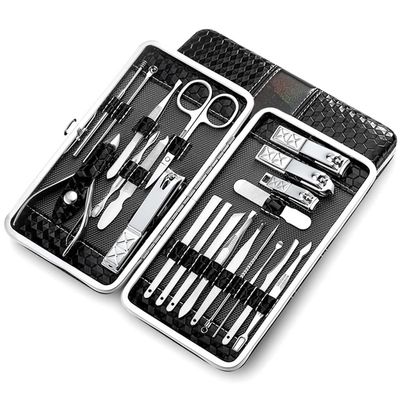 PURRL Stainless Steel Manicure Set, Professional Nail Clipper Kit, Color B, One Size