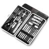 PURRL Stainless Steel Manicure Set, Professional Nail Clipper Kit, Color B, One Size view 1
