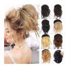 Synthetic Chignon Hairpiece with Braids for Straight Hair view 2