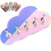 Lipfer Acrylic Nail Art Display Stand, Portable Nail Tip Holder view 1