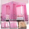 Double-Bed Canopy Mosquito Net for 6.6-Ft Bed, Pink-7, 2M/6 view 4