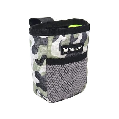 Camouflage Dog & Cat Training Treat Bag with Belt Clip