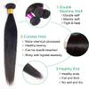 Straight Brazilian Virgin Human Hair Bundles, 3–4 Bundles view 2