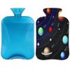 2 L Hot Water Bottle with Solar System Pattern and Soft Cover view 1