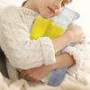 Modern Hot Water Bottle with Soft Fleece Cover, 2 L, Oil-Painting Design view 2