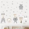 Sarah Duke Forest Animal Wall Stickers for Kids, Star Decals, DIY Nursery Decor view 1