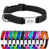 Reflective Nylon Dog Collar for Large Dogs with Soft Neoprene Padding view 1