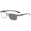 Lanomi Photochromic Progressive Multifocal Reading Glasses, Blue-Light Filter, UV400, Gunmetal, +2.0 view 1