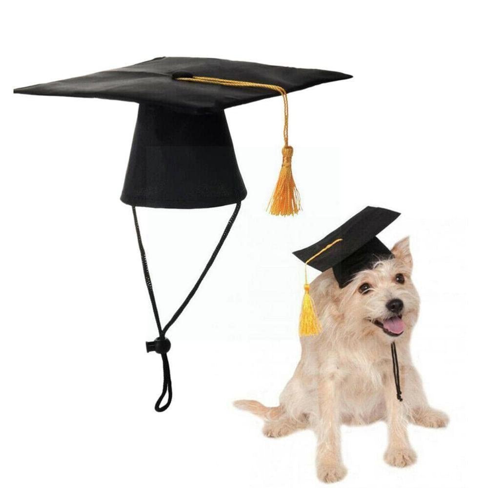 Bemvp Pet Graduation Caps for Dogs