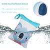 Treer Baby Wet Bag 30 x 40 cm, Pink Unicorn, Double-Zip Wet/Dry Organizer view 2