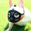 Short-Snout Dog Muzzle for French Bulldogs, Adjustable Mesh, XS, Black 1 view 1