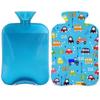 Car-Shaped Hot Water Bottle with Plush Cover, 2 L view 1