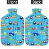Car-Shaped Hot Water Bottle with Plush Cover, 2 L view 4