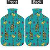 Cute Giraffe Design Hot Water Bottle view 4