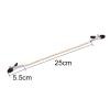 ROLOL Long Metal Nipple Clamps with Gold Chain - 1 Pair view 4