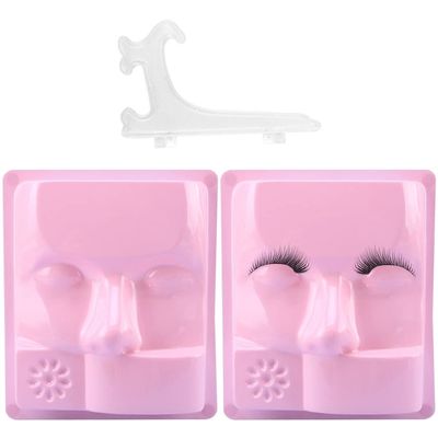 Wudaizhi 2-Piece Eyelash Extension Practice Tray Set