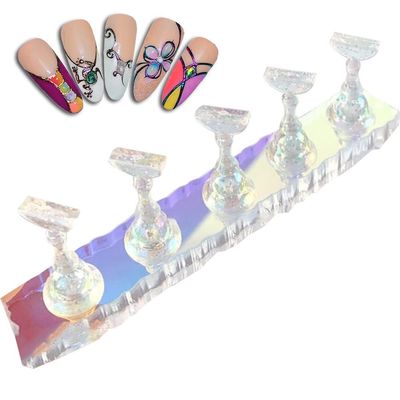 Wudaizhi Acrylic Nail Display Stand and Practice Holder