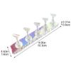 Wudaizhi Acrylic Nail Display Stand and Practice Holder view 4