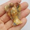 Manekieko Natural Onyx Healing Crystal Angel Statue view 2