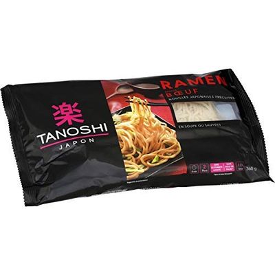 Tanoshi Beef Flavor Ramen, 360 g, 3-Pack