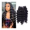 Brazilian Virgin Human Hair Loose Wave Bundles, 3/4 Pieces, Unprocessed Remy Hair Extensions (Natural Color) (S view 1