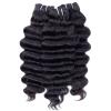 Brazilian Virgin Human Hair Loose Wave Bundles, 3/4 Pieces, Unprocessed Remy Hair Extensions (Natural Color) (S view 2