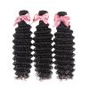 Deep Wave Brazilian Virgin Human Hair Bundles, 8–30 in, Natural Black view 3
