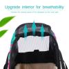 Airline-Approved Soft-Sided Pet Carrier with Green Plant Leaves view 4