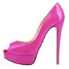 QIANKUN Sexy Women's Open-Toe Platform Stiletto High Heels view 1