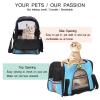 Pet Carrier with Tropical Pineapple Sunglasses Design, Soft-Sided, Foldable, Airline-Approved view 3