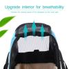 Pet Carrier with Tropical Pineapple Sunglasses Design, Soft-Sided, Foldable, Airline-Approved view 4