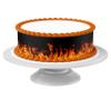 Edible Fire Cake Bands, 4-Pack view 1