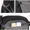 Stroller Organizer Bag with Large Mesh Storage Compartment, Gray view 3