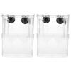 Aquarium Acclimation Box for Fish Breeding and Fry, 2-Pack Plastic view 1