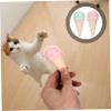 BCOATH 2-Pack Ice Cream Cat Toy with Catnip view 2