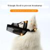 Adjustable Air-Mesh Dog Muzzle for Small, Medium, and Large Dogs—For Preventing Biting, Barking, and Licking view 4