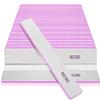 50-Piece 80/80 Grit Nail Files for Gel and Acrylic Nails view 1