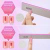 50-Piece 80/80 Grit Nail Files for Gel and Acrylic Nails view 2