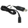 vhbw Charging Cable Compatible with Braun Cruzer 5 HC5090 (Type 5427), Head Hair Clipper HC3050 Shaver, 120 cm view 3