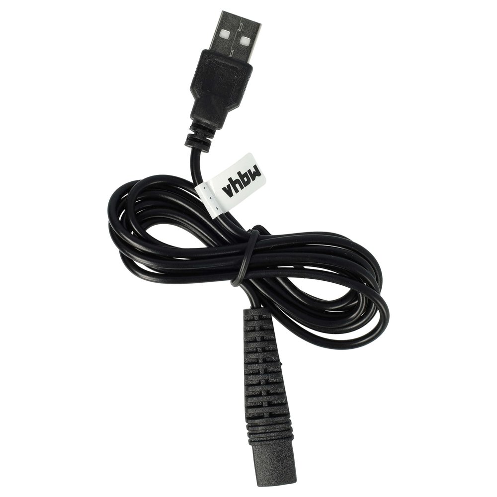 vhbw Charging Cable Compatible with Braun Series 3 SmartControl3 TriControl 5776 Shavers, 11.7 cm