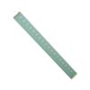 Kids' Height Chart Wall Hanging Ruler, Canvas and Wood, Green view 1