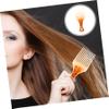 LALAFINA 3-Piece Hair Pick Comb Set for Curly Hair, Coffee Color view 3
