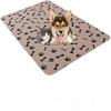 PcBbGa Washable Pet Pee Pad, Waterproof Reusable Dog Urine Mat, Non-Slip, Coffee, 45 x 60 cm view 1