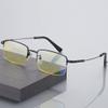 FREAZE Half-Frame Multifocus Reading Glasses, 1.0–3.5, Anti-Blue-Light, Black, +2.5 view 4